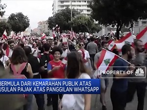Pajak Whatsapp Berujung Protes di Libanon