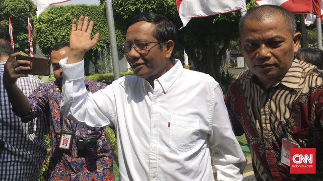 Mahfud MD Mengaku Belum Bahas Perppu KPK Usai Dilantik Jokowi