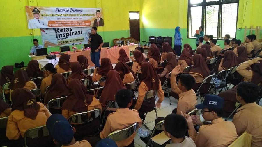 PT Arutmin Indonesia melaksanakan kegiatan tahunan dalam mendukung program Sustainable Development Goals (SDGs) di bidang Pendidikan.