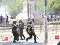 VIDEO: Bubarkan Pedemo, Polisi Chile Tembakkan Gas Air Mata