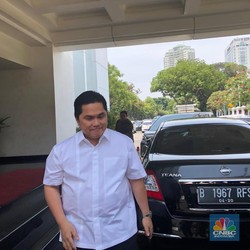 Mau Bubarkan BUMN 'Guram', Erick Tunggu Restu Jokowi