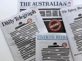 Protes Pembatasan Informasi, Koran Australia Dihitamkan