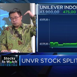 Teropong Kinerja Univeler Jelang Rencana Stock Split