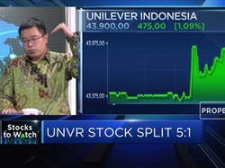 Teropong Kinerja Univeler Jelang Rencana Stock Split