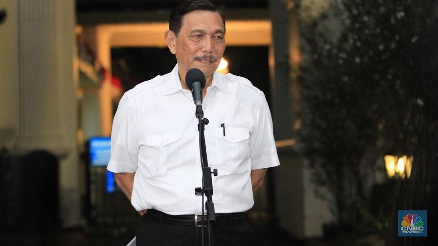 Luhut Binsar Pandjaitan, (CNBC Indonesia/Tri Susilo)