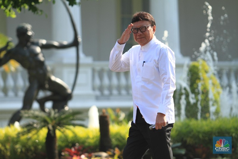 Tjahjo Kumolo. (CNBC Indonesia/Tri Susilo)
