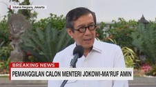 VIDEO: Yasonna Laoly Kembali Jadi Menkumham