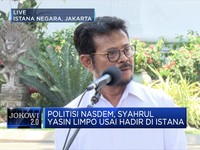 Menghadap Jokowi, Syahrul Yasin Limpo Jadi Menteri Pertanian?