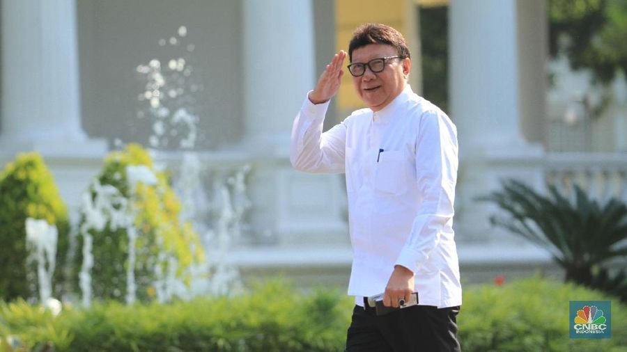 Tjahjo Kumolo. (CNBC Indonesia/Tri Susilo)