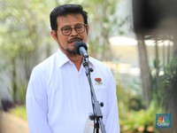 Mentan Yasin Limpo ke Kantor BPS, Ada Apa Ya?