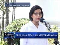 Ke Istana, Sri Mulyani Tetap Jadi Menteri Keuangan