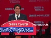 Justin Trudeau Kembali Terpilih Jadi PM Kanada