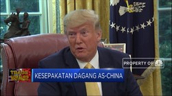 November, Trump Siap Teken Perjanjian Dengan China