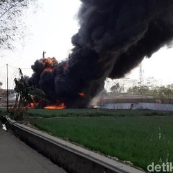 Pipa Terbakar Diduga Kena Proyek Kereta Cepat, Ini Kata KCIC