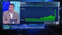Calon Menteri Jokowi Dorong 8 Hari Rally IHSG