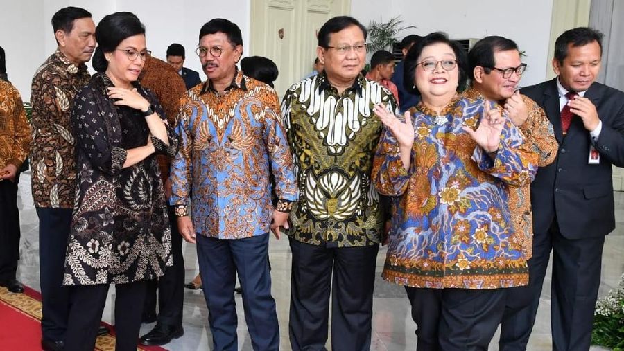 Menteri Kabinet Indonesia Maju Menteri Jokowi (Biro Pers RI)