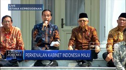 Pesan Jokowi Untuk Menteri Kabinet Indonesia Maju 2019 - 2024