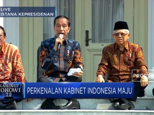 Pesan Jokowi Untuk Menteri Kabinet Indonesia Maju 2019 - 2024