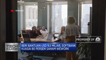 WeWork Terima Paket Bailout USD 9,5 Miliar
