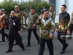 Prabowo cs dan Calon Menteri Mulai Berdatangan ke Istana