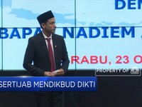 Resmi Jadi Mendikbud, Nadiem Langsung Sertijab
