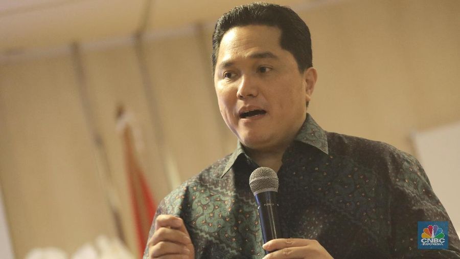 Menteri BUMN Erick Thohir (CNBC Indonesia/Andrean Kristianto)