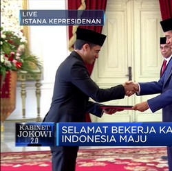 Grogi, Nadiem Skip Salami Wapres