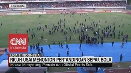 VIDEO: Ricuh Suporter Usai Pertandingan PSIM Vs Persis Solo
