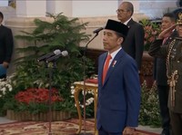 Jokowi Lantik Menteri Kabinet Indonesia Maju 2019 - 2024