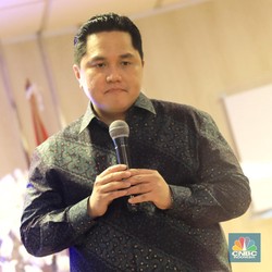 Erick Thohir Mundur dari Bos MDIA, Harga Saham Turun 14%
