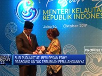 Serahkan Jabatan, Ini Pesan Susi Pudjiastuti ke Edhy Prabowo