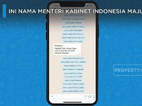 Ini Deretan Menteri Kabinet Indonesia Maju Jokowi-Ma'ruf