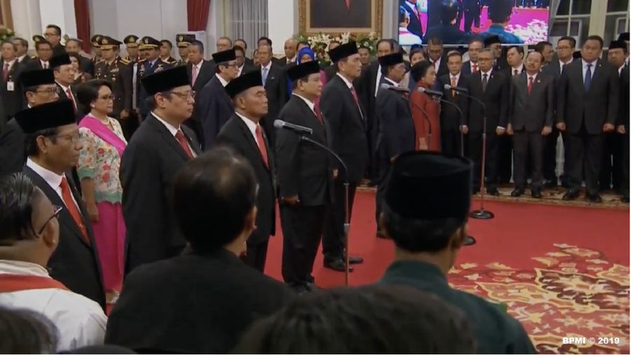 Sakti Wahyu Trenggono yang disebut-sebut sebagai Calon Wakil Menteri Pertahanan mendatangi Istana Merdeka.
