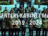 Catat, Ini Daftar Lengkap Kabinet Indonesia Maju 2019-2024