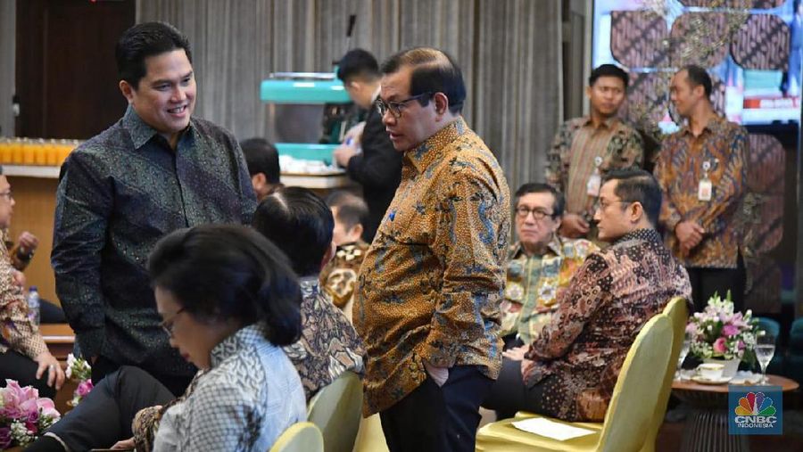 Presiden Joko Widodo resmi melantik kabinet Indonesia Maju hari ini