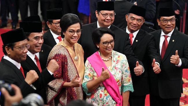 Cerita Lebaran Menteri-menteri Ekonomi Jokowi