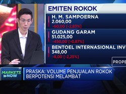 Cukai Naik 21,55%, Penjualan Rokok Berpotensi Melambat