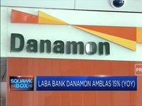 Laba Bank Danamon Anjlok 15%