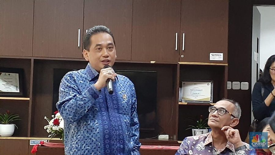 Konpers Agus Suparmanto Mendag (CNBC Indonesia/Efrem)