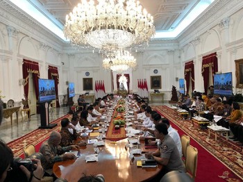 Ultimatum Jokowi ke Prabowo Cs: Jangan Bolos Rapat Menko!