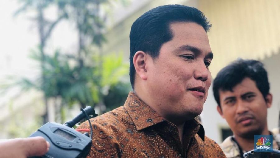 Erick Thohir (CNBC Indonesia/Chandra Gian Asmara)