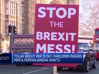 Kisruh Brexit, Parlemen Inggris Minta Perpanjangan Waktu