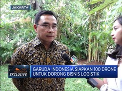 Keren! Garuda Siapkan 100 Drone Untuk Bisnis Logistik
