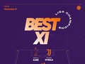 INFOGRAFIS: Best XI Liga Champions Pekan Ini