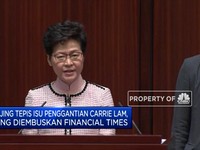 China Bantah akan Gantikan Carrie Lam