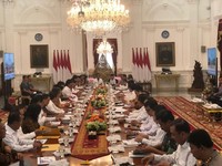 Buka Sidkab Pertama, Jokowi: Tak Ada Visi Menteri!