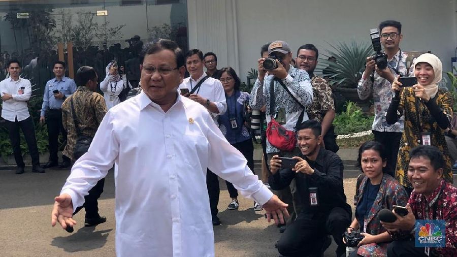 Prabowo Subianto (CNBC Indonesia/Chandra Gian Asmara)