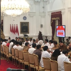 Di Sidkab Pertamanya, Jokowi Sempat Sentil Menteri Lama