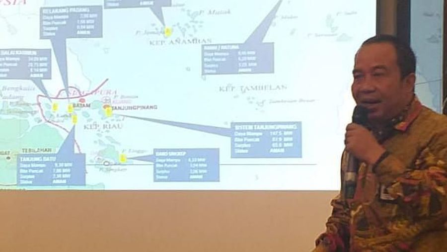 Begini Perjuangan PLN Terangi Desa di Kepri