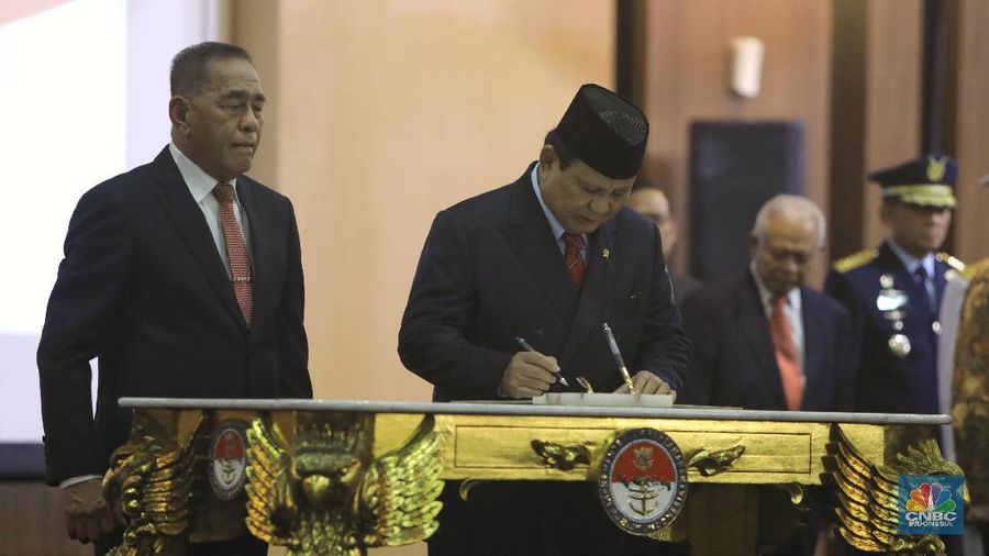Sertijab dilaksanakan di Gedung AH Nasution Kementerian Pertahanan